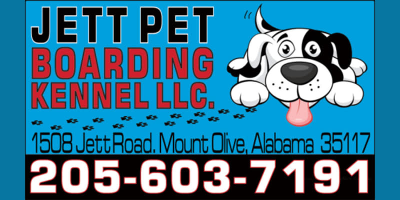 Jett Pet Boarding Kennel LLC - Dog Kennel in Mount Olive, AL