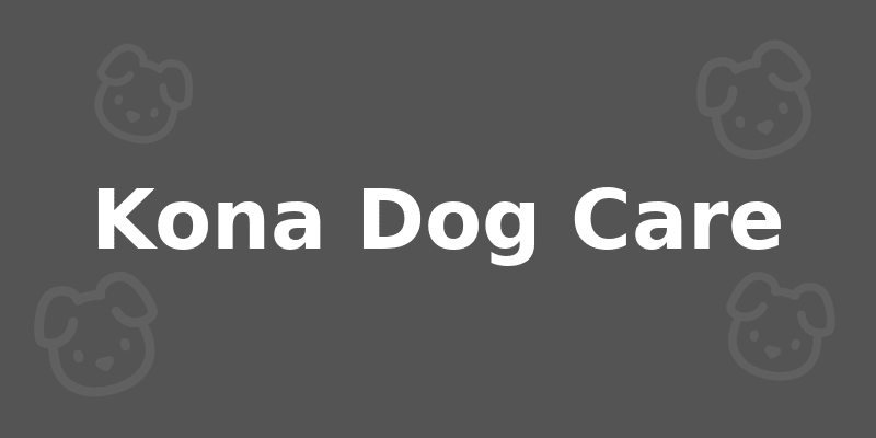 Kona Dog Care