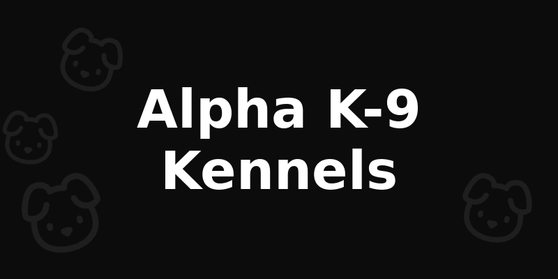 Alpha K-9 Kennels