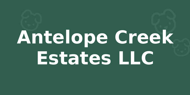Antelope Creek Estates LLC