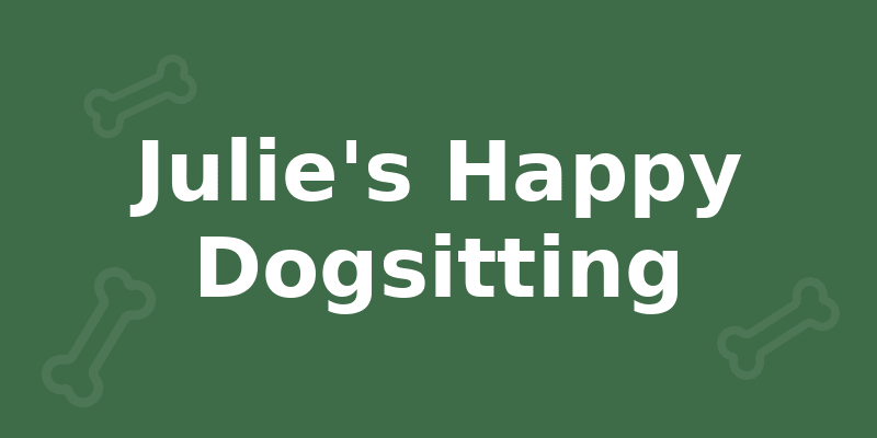 Julie's Happy Dogsitting