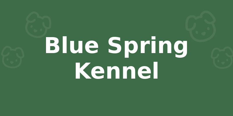 Blue Spring Kennel