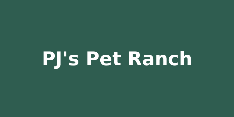 PJ's Pet Ranch