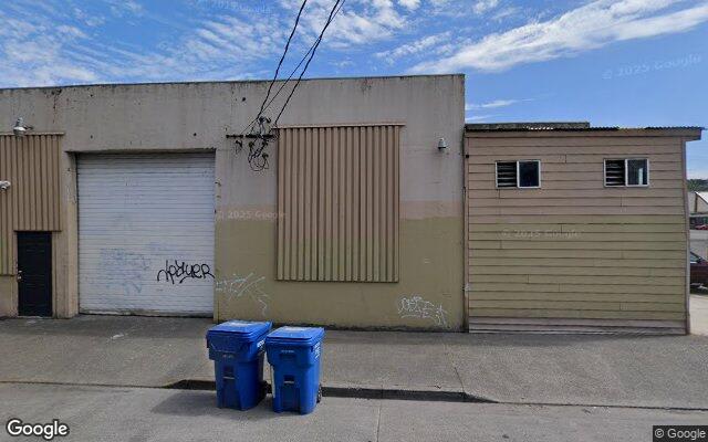 Street-level view near Seattle Canine Club SoDo