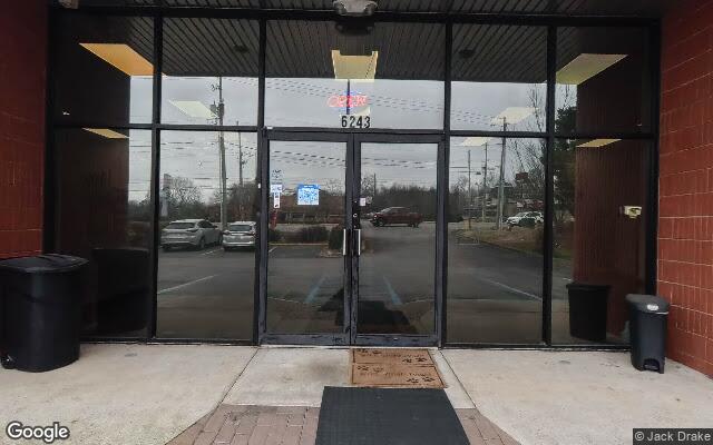 Street-level view near The Dog Stop® Huntsville
