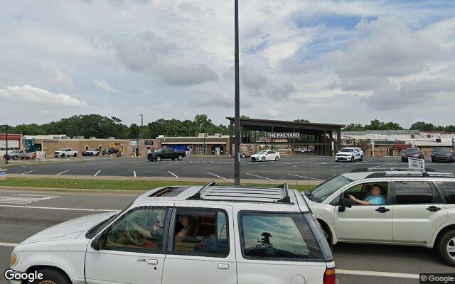 Street-level view near Top Dog Kennels