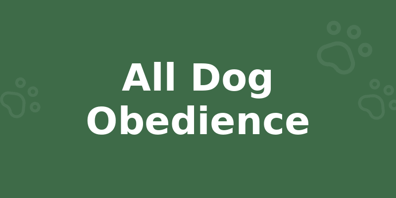 All Dog Obedience