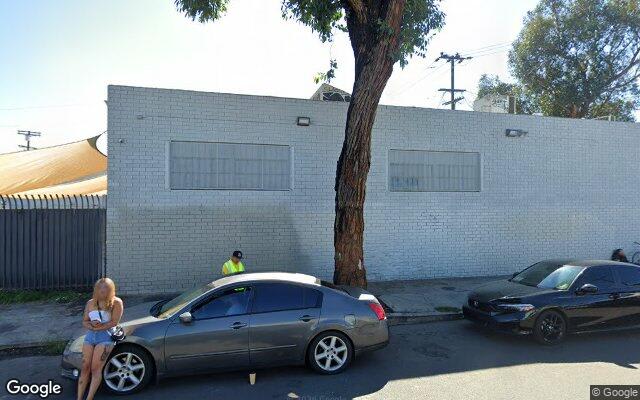 Street-level view near Riley's Doggie Daycare