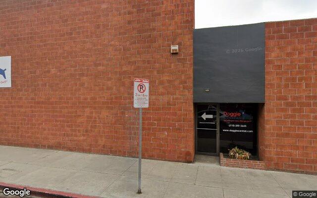 Street-level view near Doggie Central