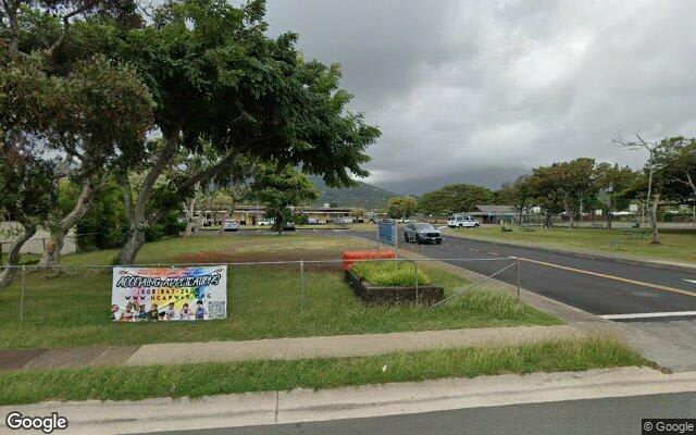 Street-level view near Canine Coach Hawaii Dog Training Academy
