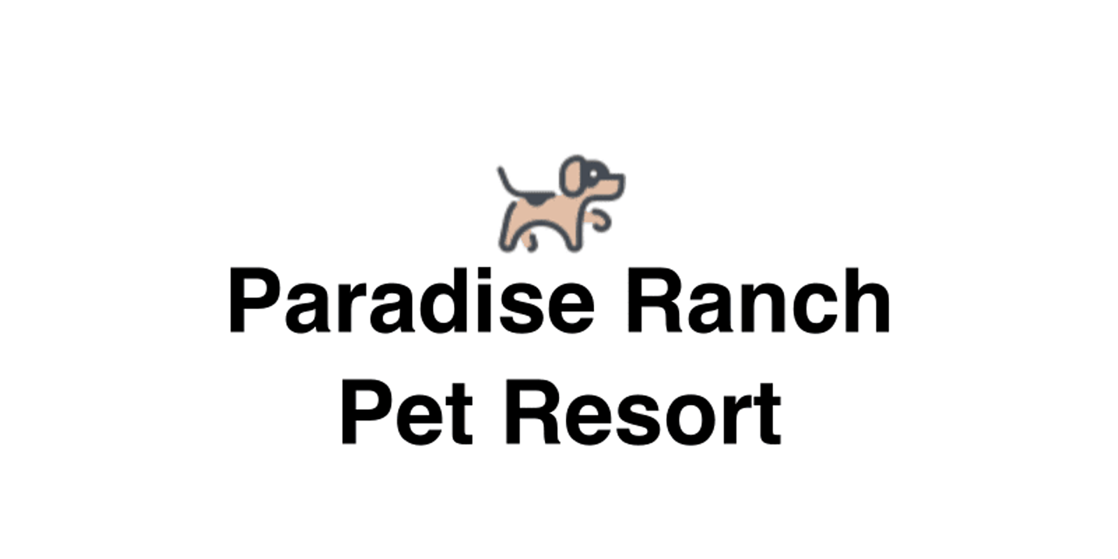 Paradise Ranch Pet Resort