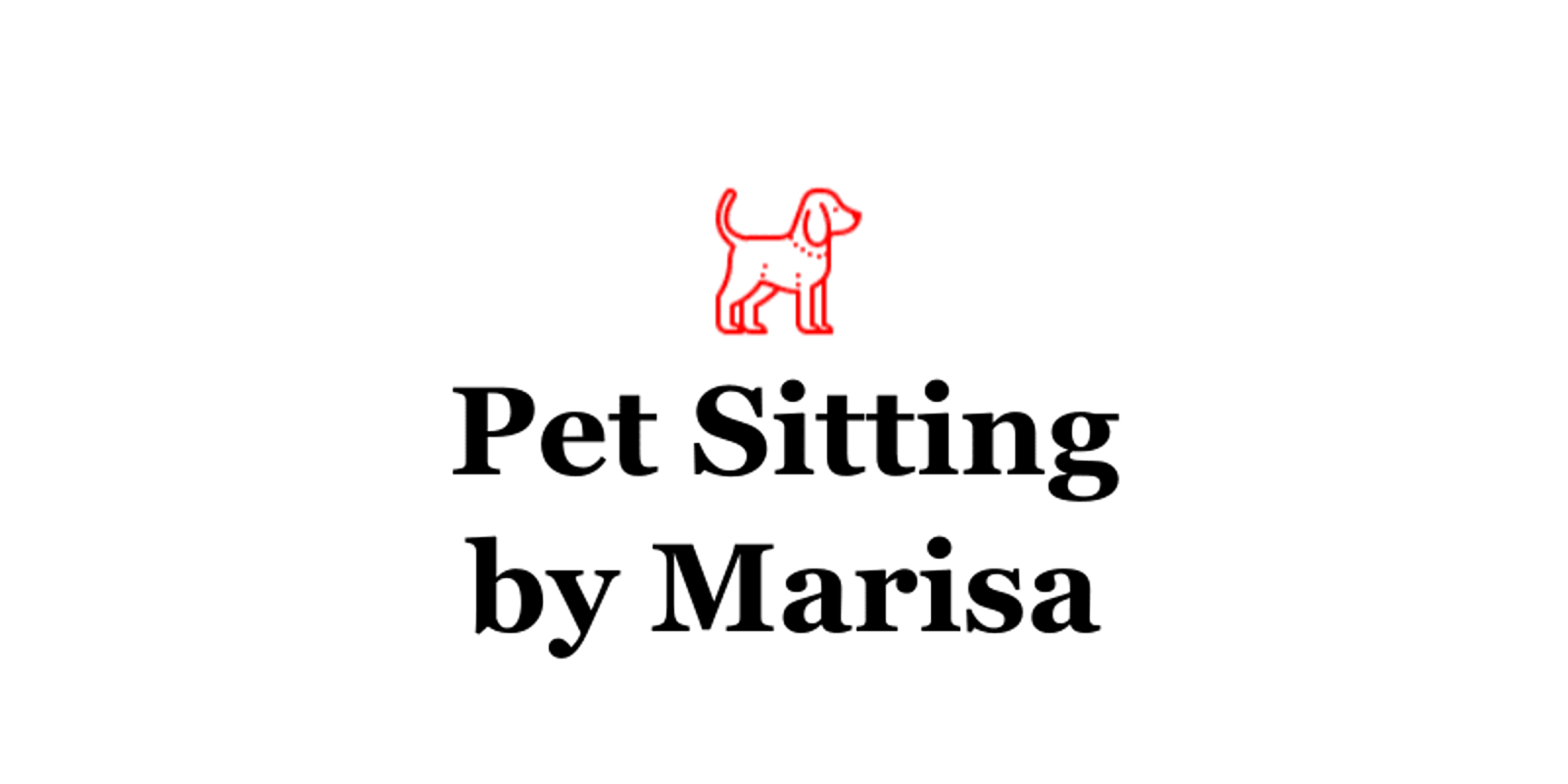 Pet Sitting by Marisa