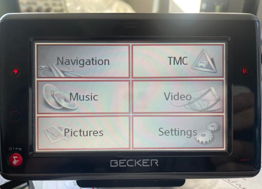 Navigacijos (GPS) CD/DVD BECKER; BE7928; BE7828 7