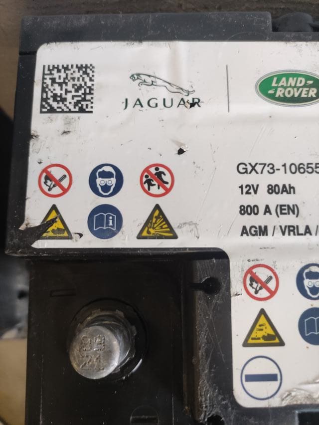 Land Rover Range Rover Akumuliatorius GX73-10655-AD 1