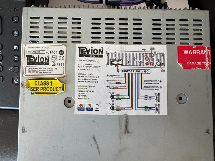 CD/MP3 grotuvas TEVION 7311 1