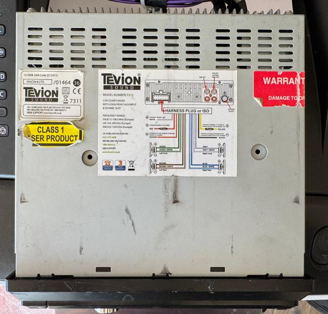 CD/MP3 grotuvas TEVION 7311 2