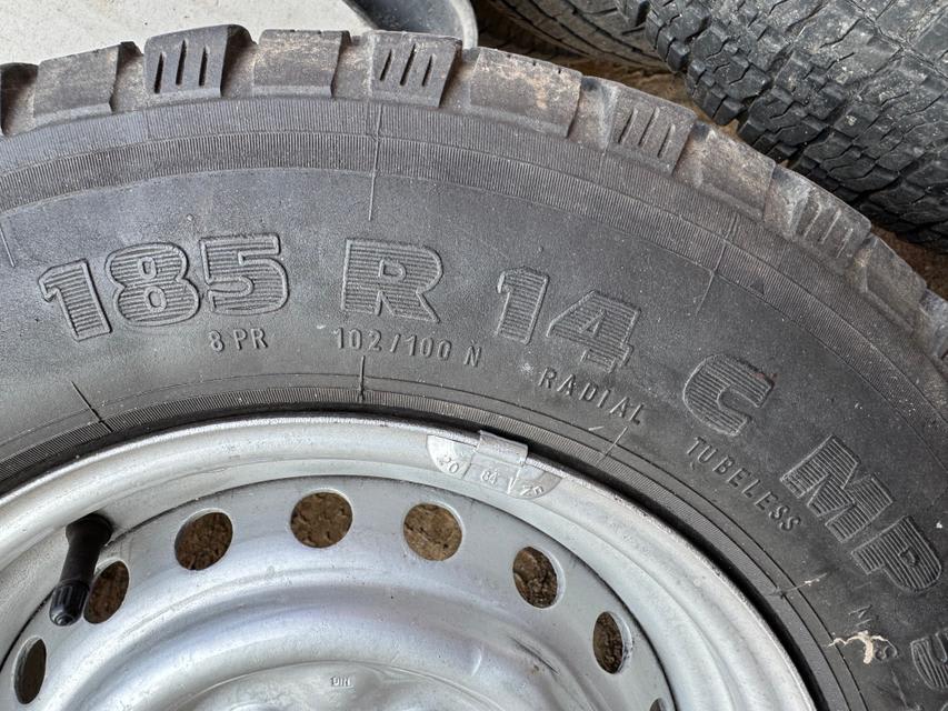 Volkswagen Transporter/Caravelle R14 plieninis štampuotas ratlankis(-iai) 2