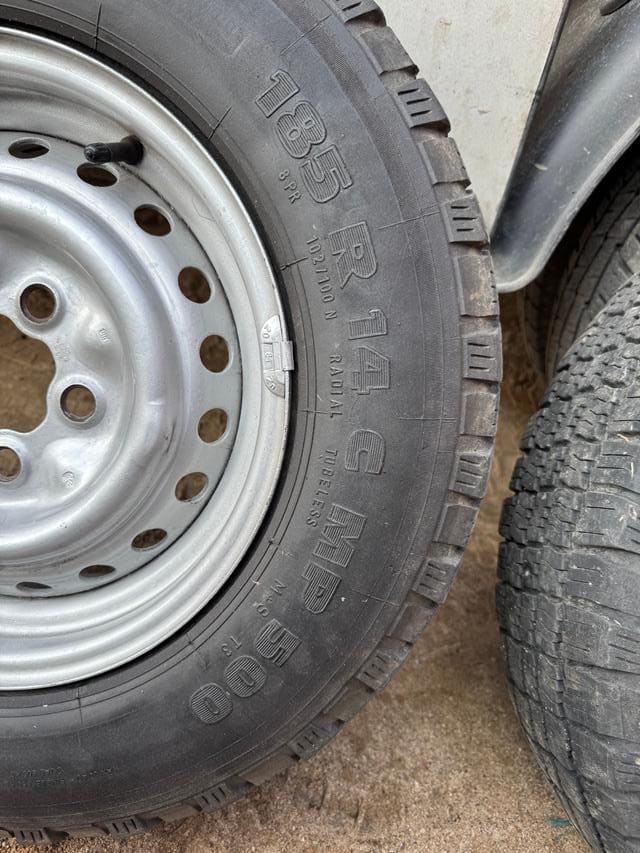 Volkswagen Transporter/Caravelle R14 plieninis štampuotas ratlankis(-iai) 3