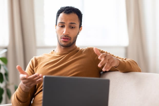 a man figuring out the best way to order ED medication online