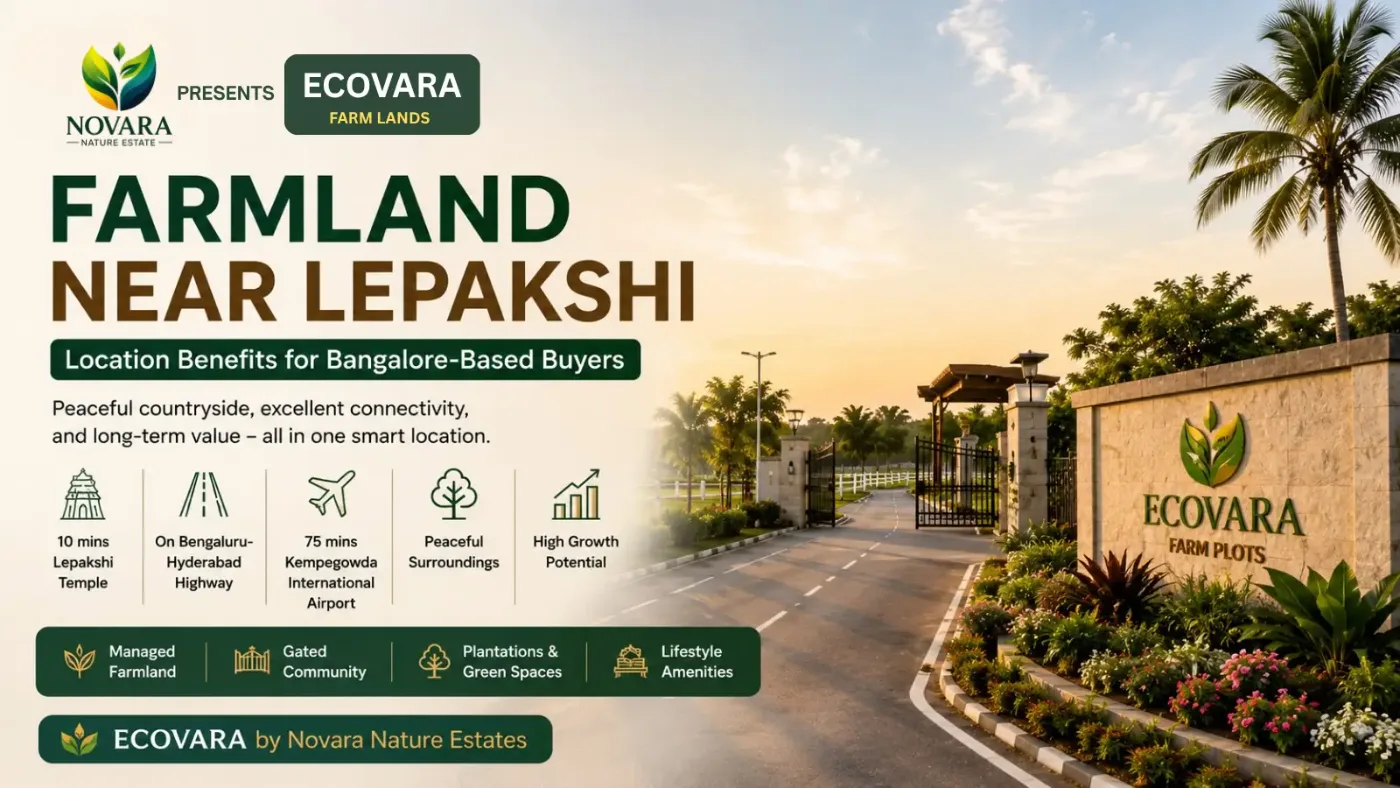 Farmland Near Lepakshi | Ecovara Managed Farmplots