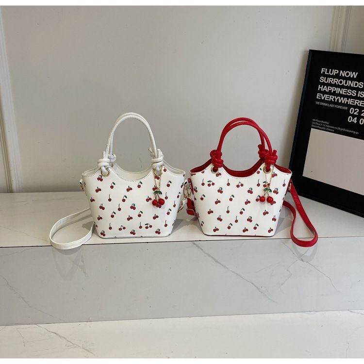Other Cherry print mini tote bag