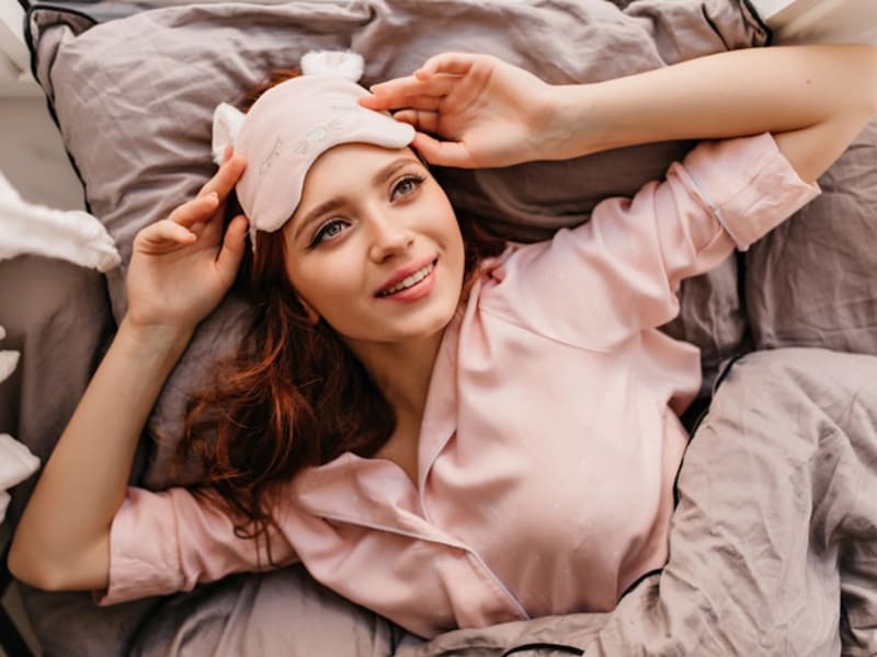 Eucalyptus Silk Eye Mask