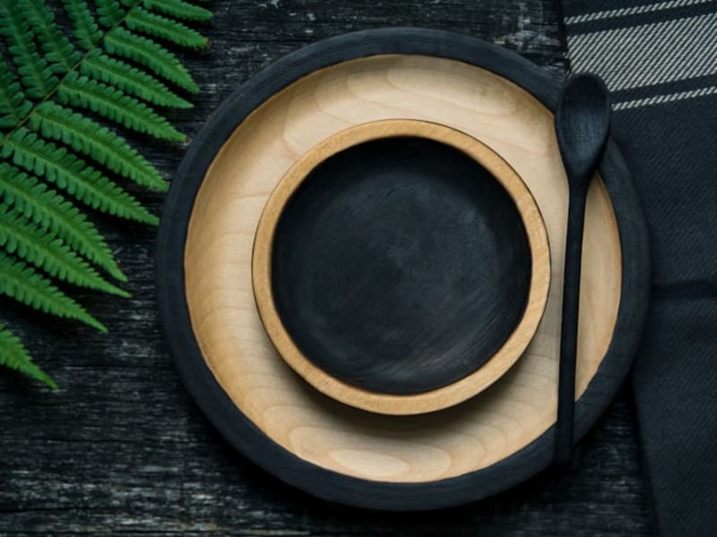 Matte Ceramic Dinner Plate Set