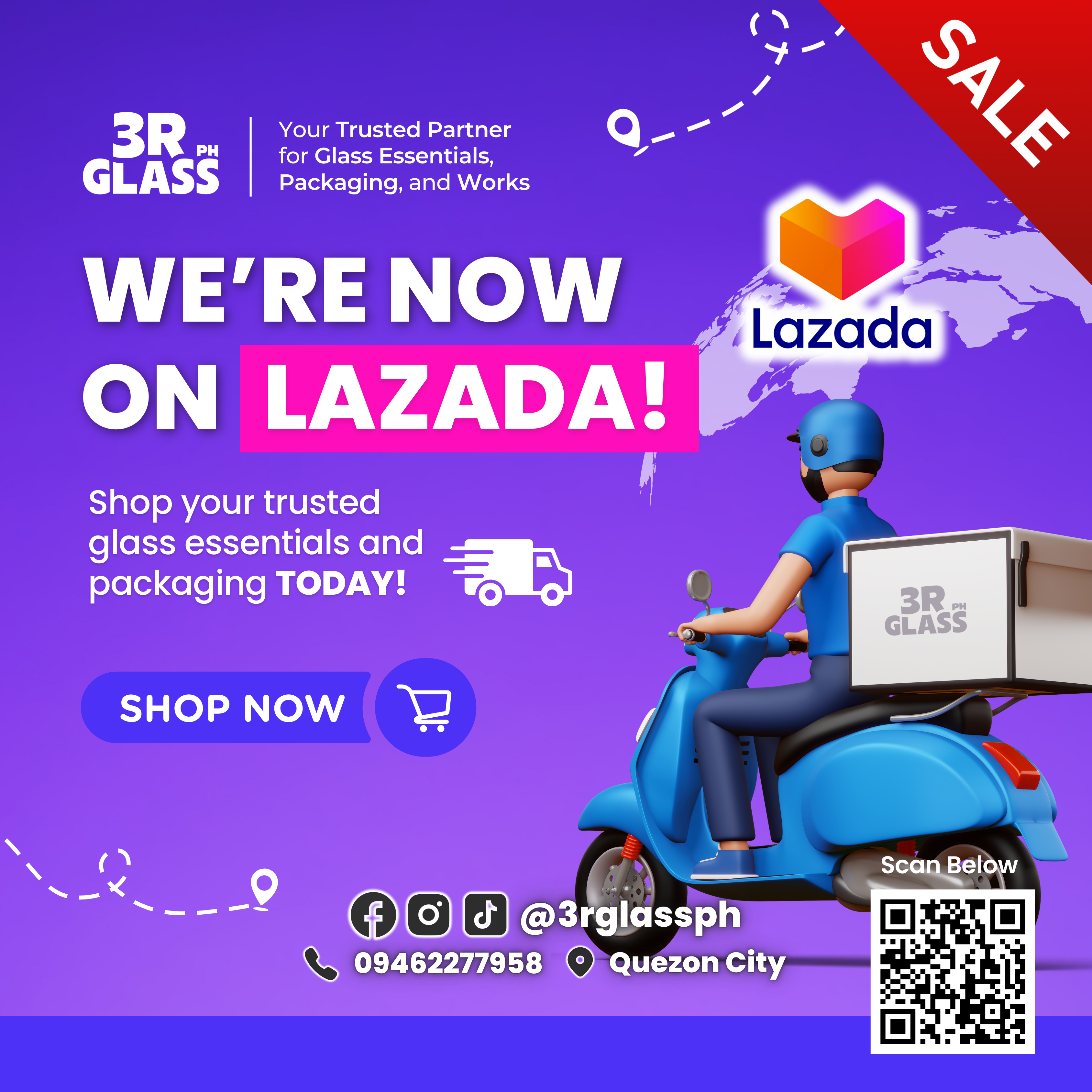 Glass Food Container