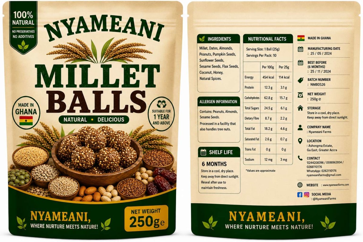 Millet Energy Balls