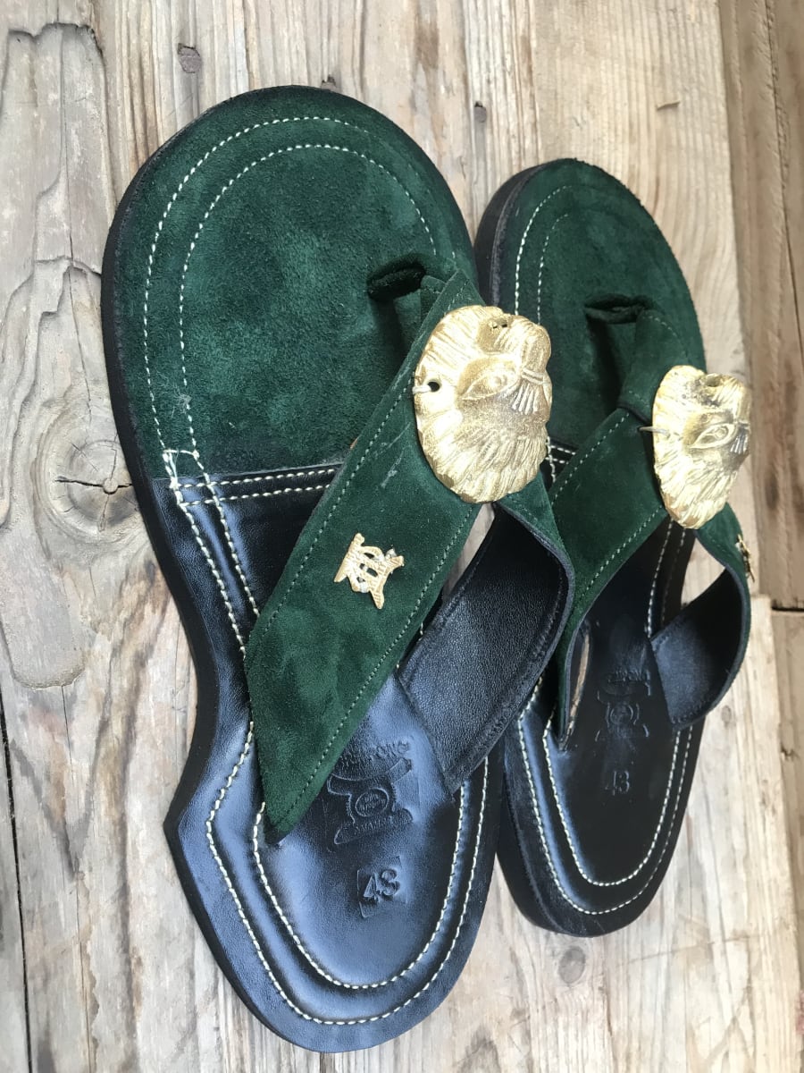 Lionface green/black ahenema