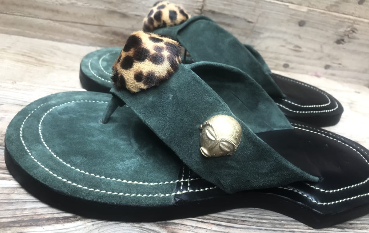 Green leopardhead ahenema