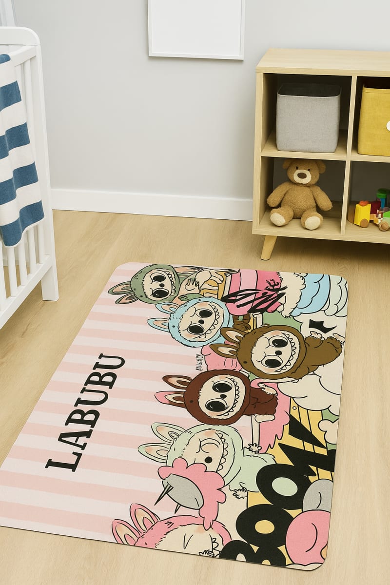 Alfombra infantil Labubu 40x60 — foto 1