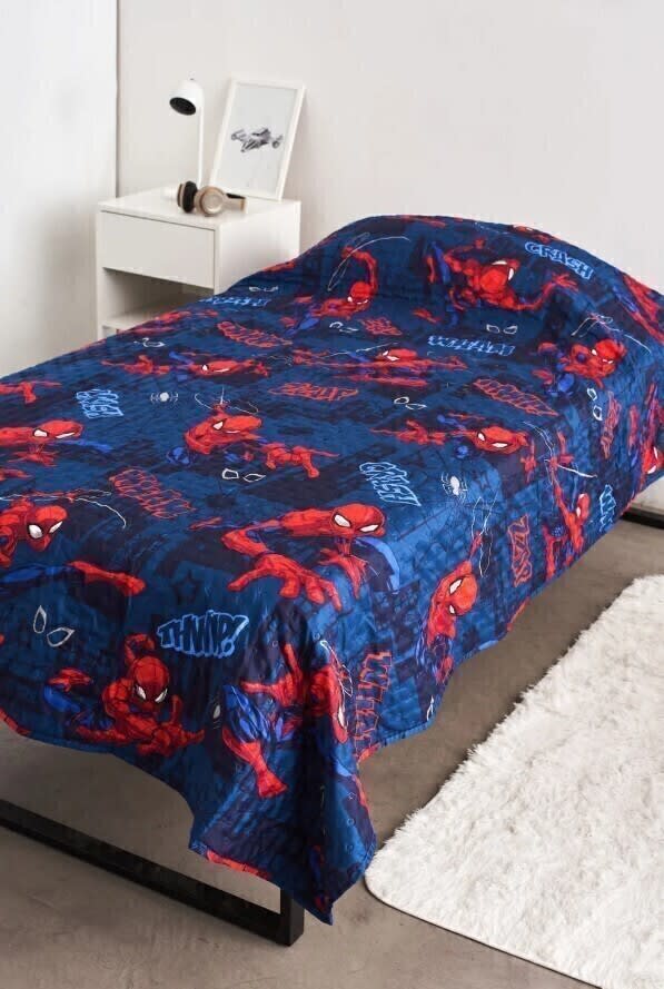 CUBRACAMA 1 1/2PL SPIDERMAN — foto 1