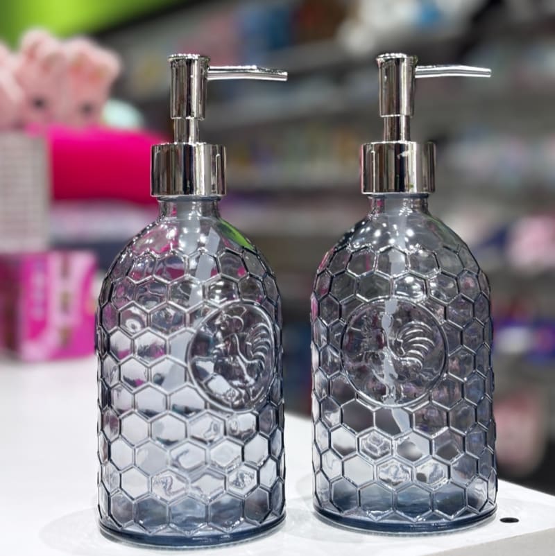 Dispenser jabón liquido vidrio — foto 1