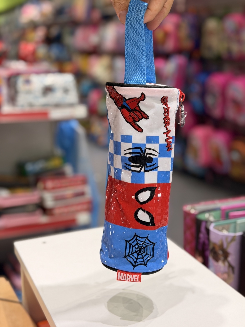 Cartuchera Spiderman tubo