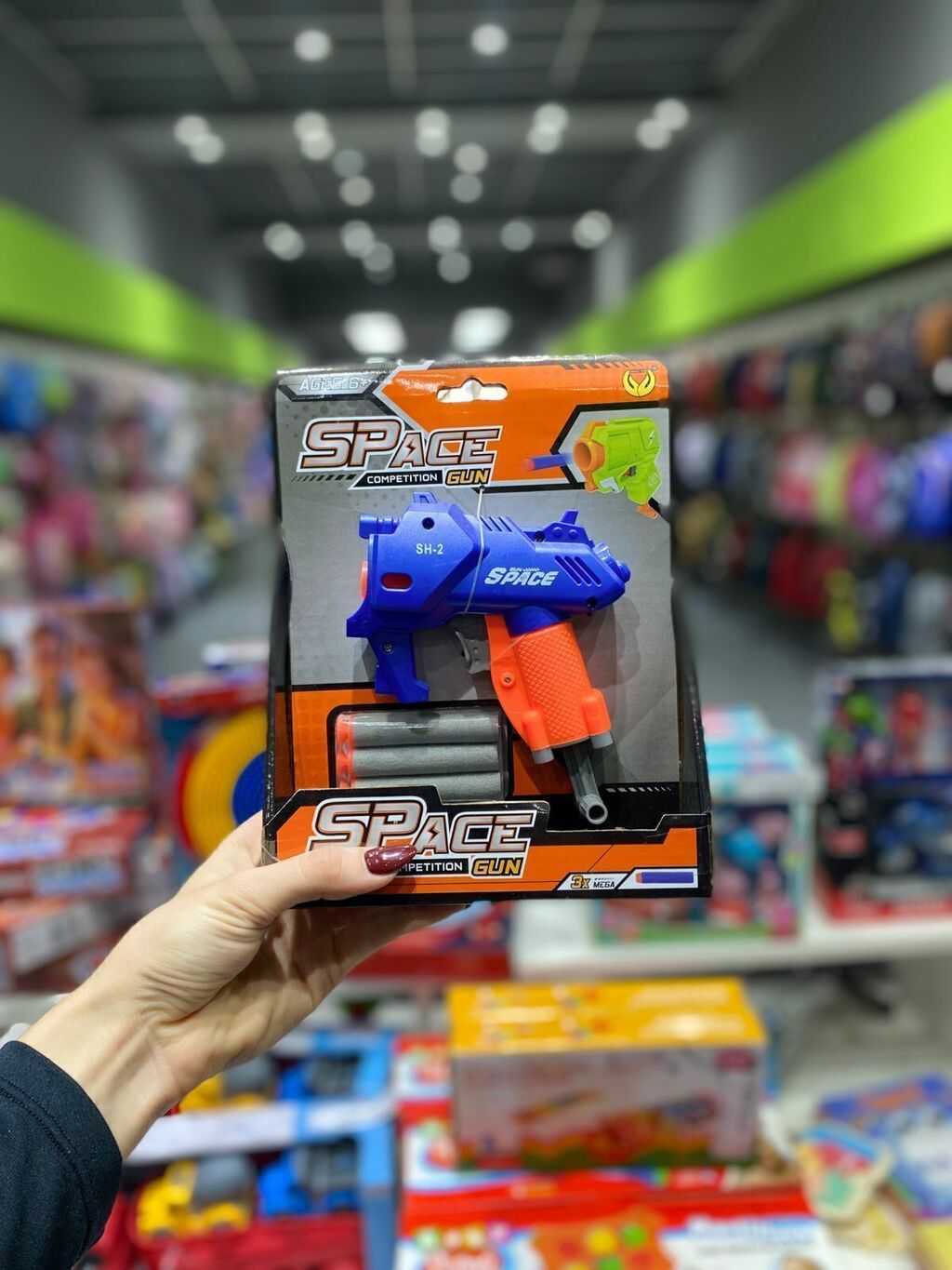PISTOLA SPACE LANZA DARDOS — foto 1