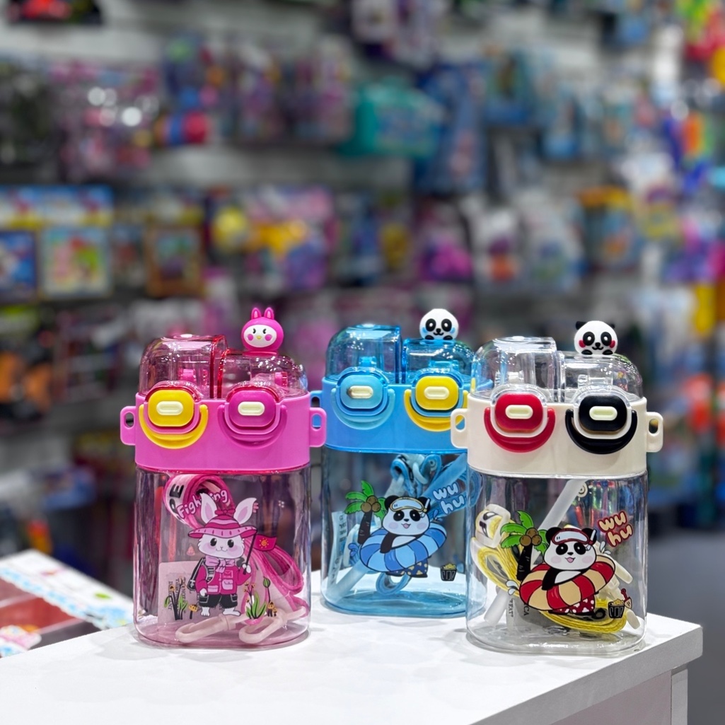 Botella infantil pico doble