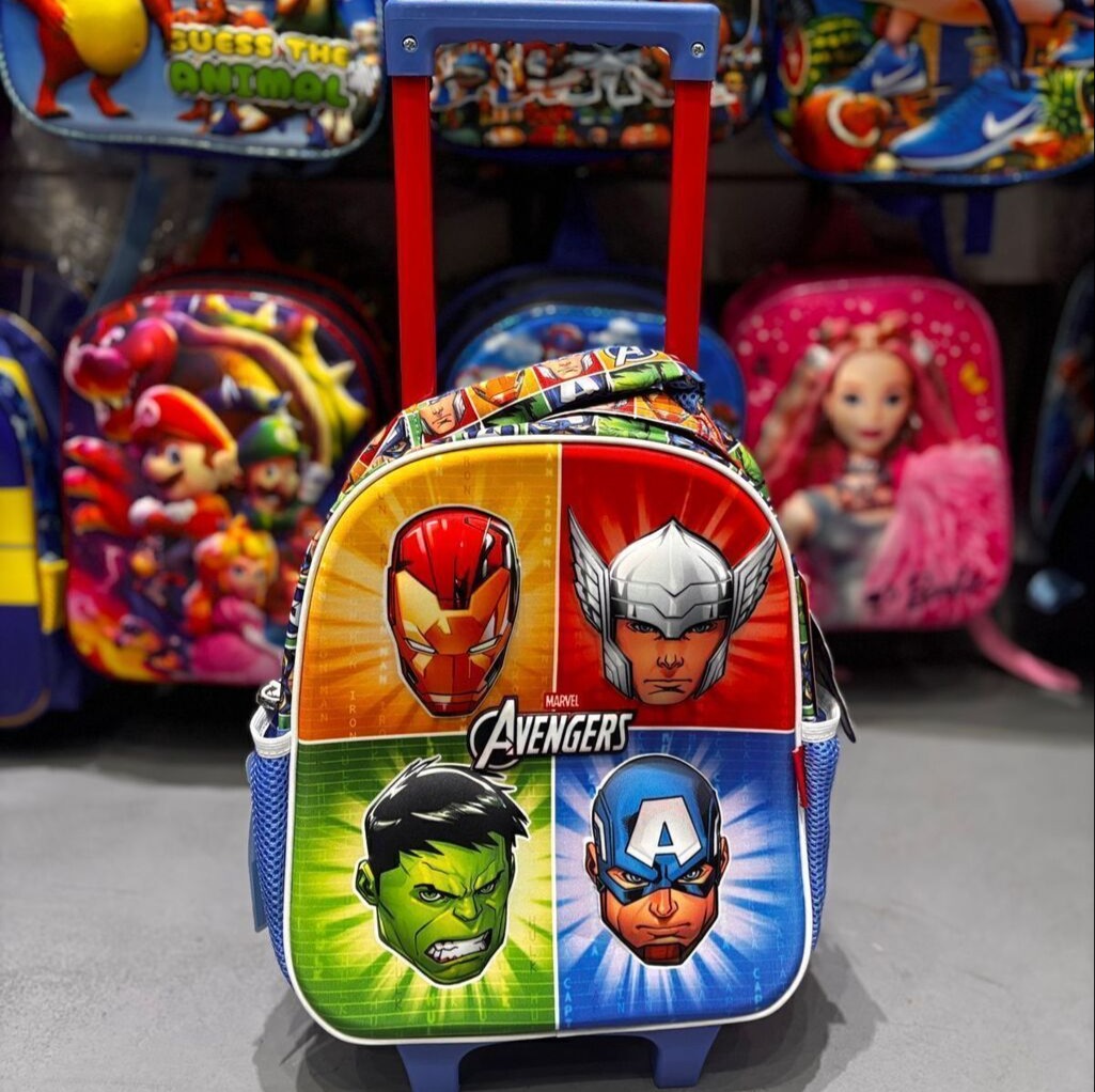 Mochila Carrito 12" Avengers