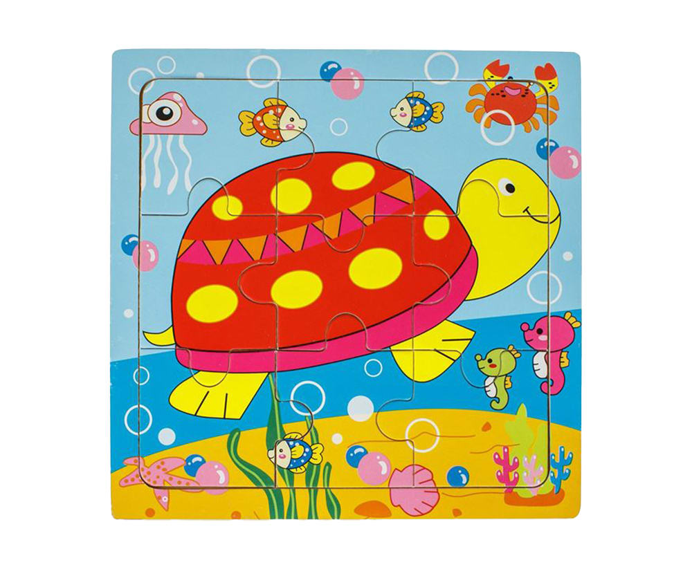 Puzzle lemn broasca testoasa