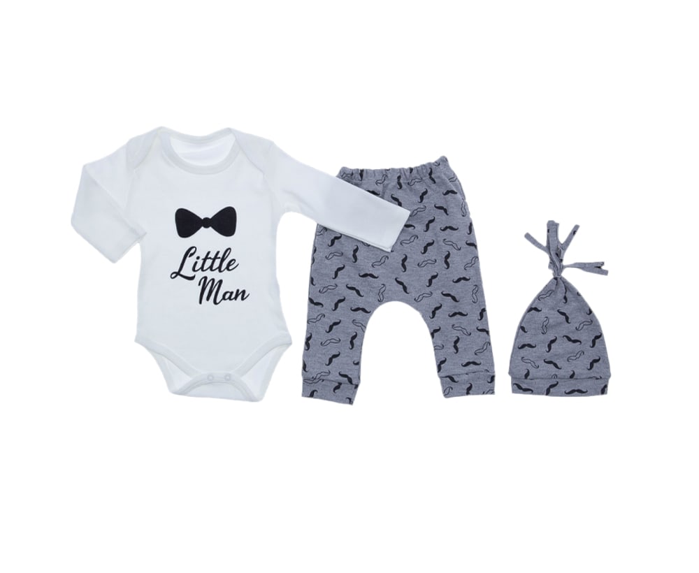 Set Hainute Bebe Little Man