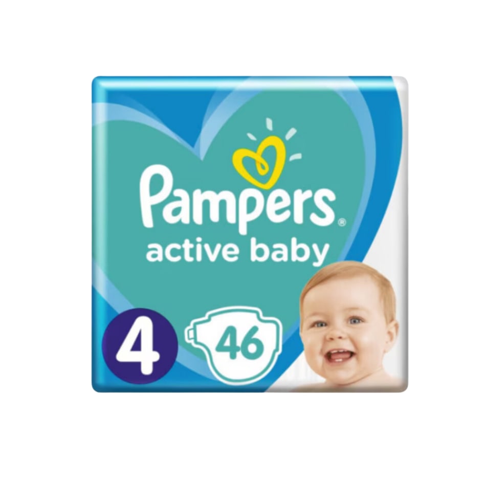Pampers 4 Active Baby 9-14kg (46)