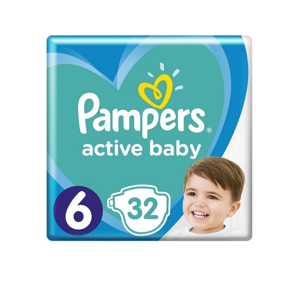 Pampers 6 Active Baby 13-18kg (32)