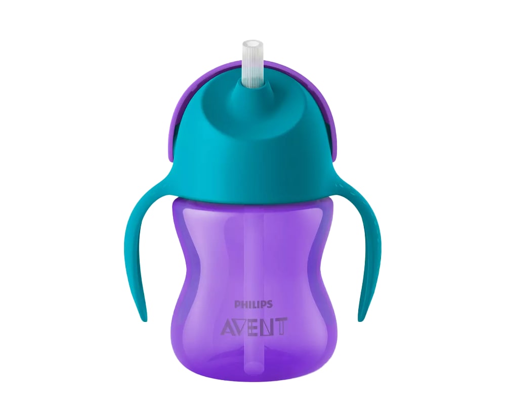 Cana cu pai Philips Avent Mov/Verde