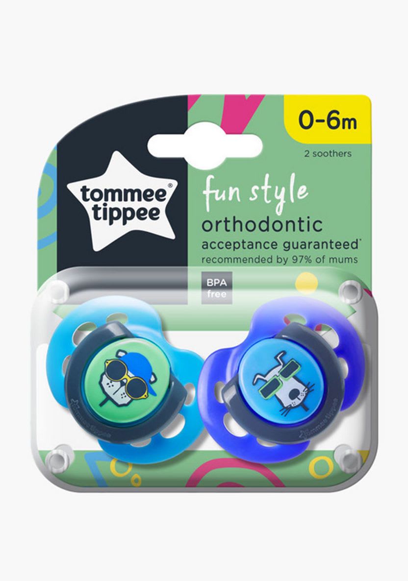 Set 2 suzete, 0-6 luni, Tommee Tippee Albastru