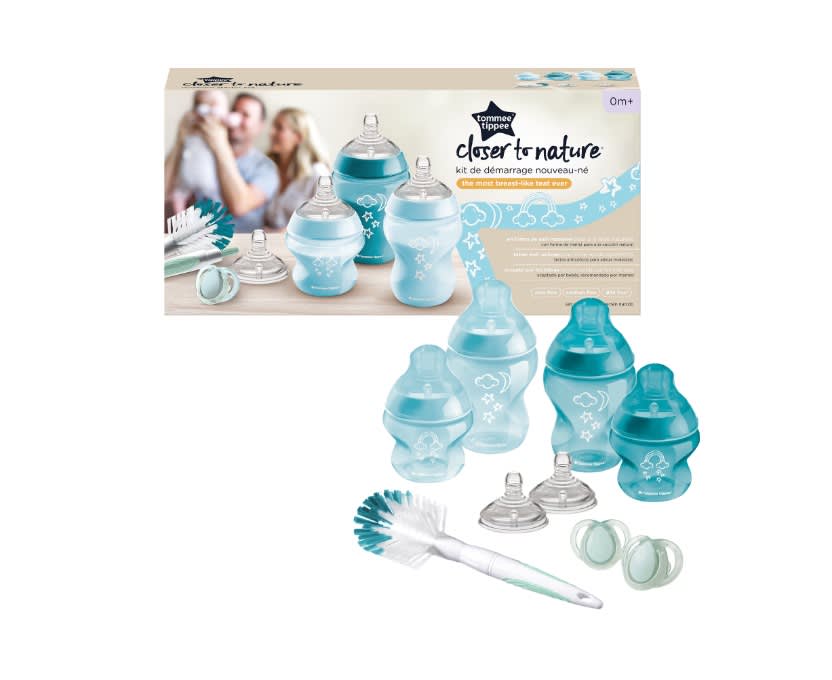 Starterkit Tommee Tippee, Closer to Nature 0+, Albastru
