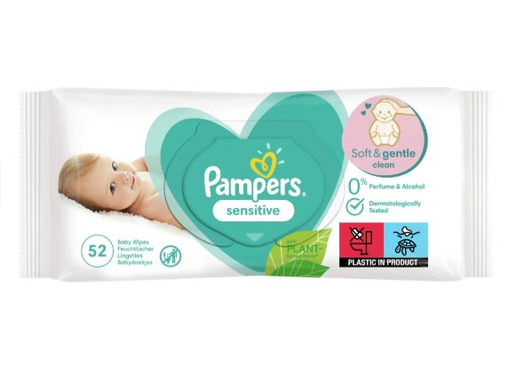 Servetele umede Pampers Sensitive 52 buc