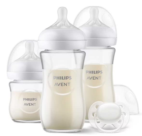 Set Philips Avent Natural Response Din Sticla SCD878/11 0 luni+