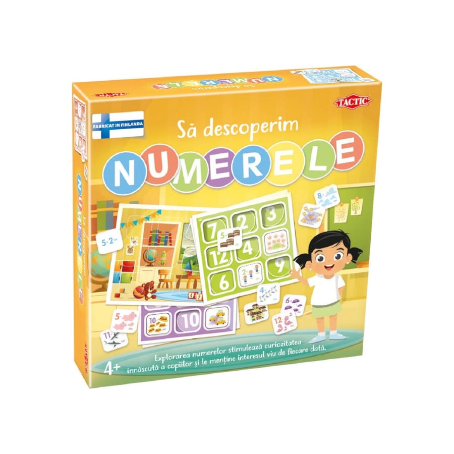 Joc educativ Tactic: Sa descoperim Numerele