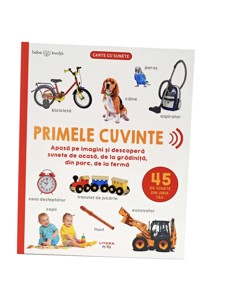 Carte Bebe Invata Cuvinte cu 45 de sunete