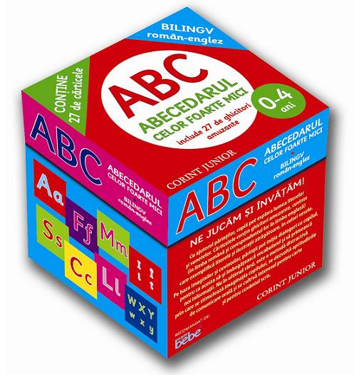 Cutie Abecedarul celor foarte mici roman-englez